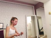 Hi… I’m a shy little blonde with a skinny body and a soft smile, but don’t let that fool you… I blush easily, think dirty things I won’t always say out loud, and love a little teasing when it feels right. Be gentle with me… or don’t… I might like both